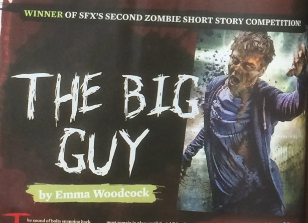 Winner of SFX short zombie story competition, The Big Guy by Emma Woodcock